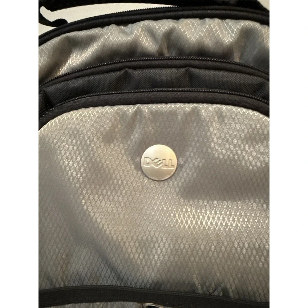 Dell Pro 15 Laptop Backpack Black Gray Computer Bag‎ Travel School Hiking